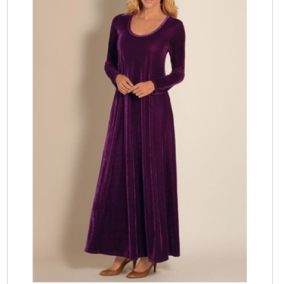santiago stretch velvet dress